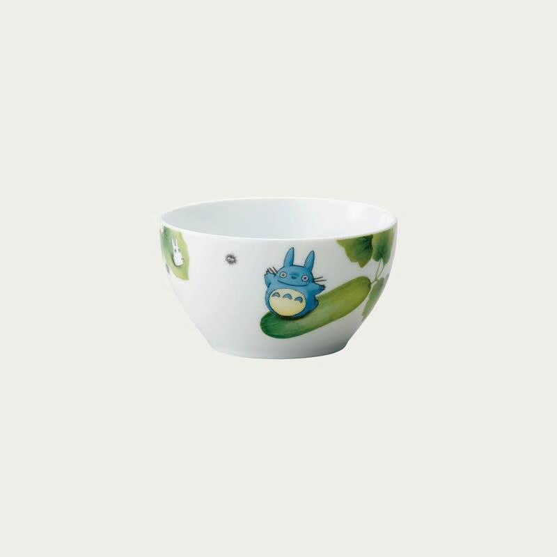 Studio Ghibli My Neighbour Totoro Vegetable Collection 11cm Porcelain Bowls – Set of 5 by Noritake