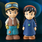Studio Ghibli Castle in the Sky Soft Vinyl Finger Puppet Mascot Complete Set