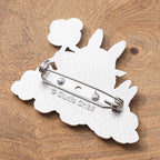 Studio Ghibli My Neighbour Totoro Big & Small Totoro Metal Brooch GB-05