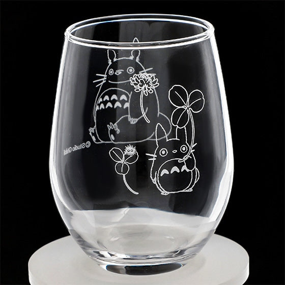 Studio Ghibli My Neighbor Totoro Totoro & White Clover Glass Tumbler 325ml – Noritake Japan
