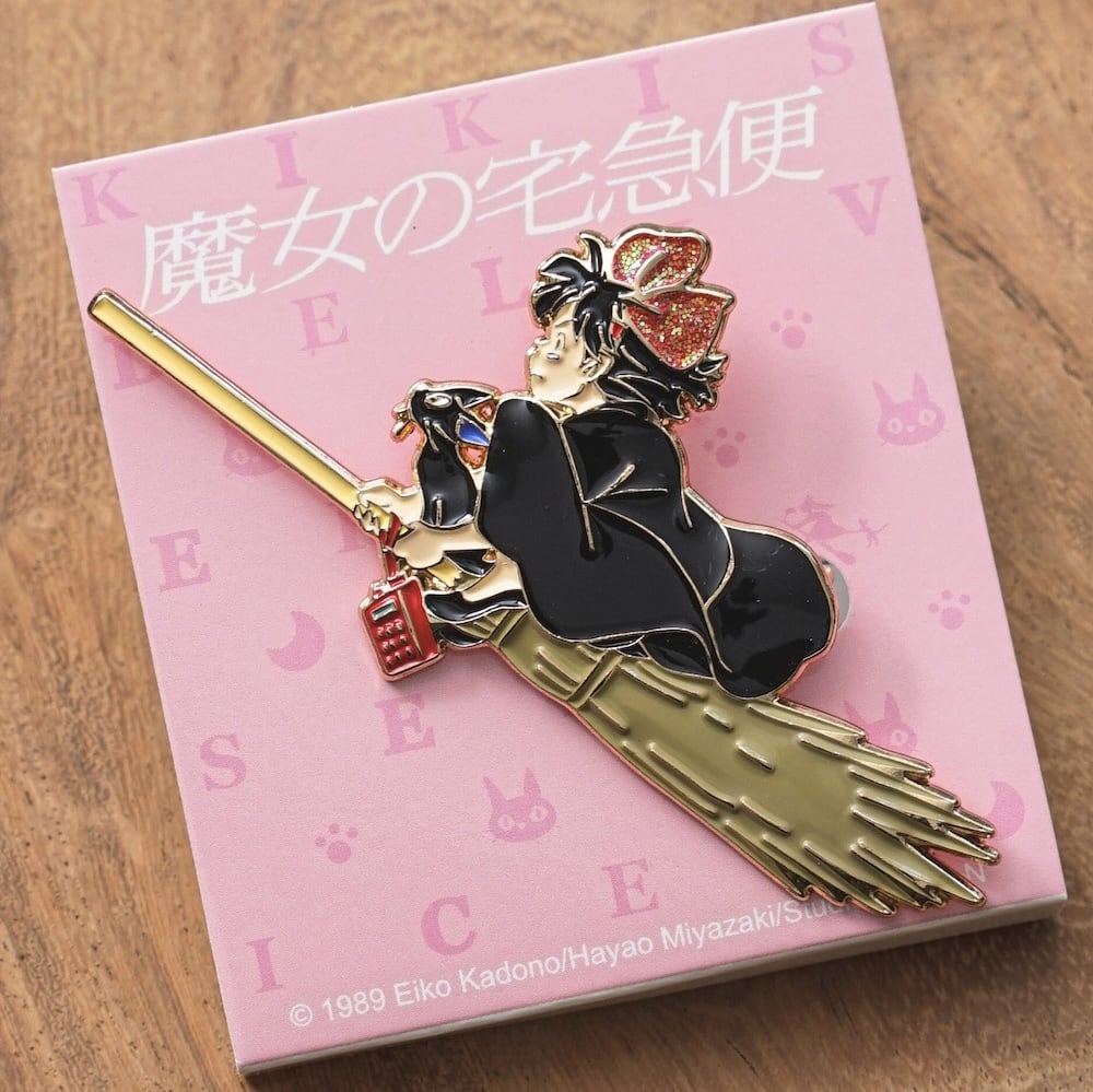 Studio Ghibli Kiki's Delivery Service Kiki Metal Brooch GB-08