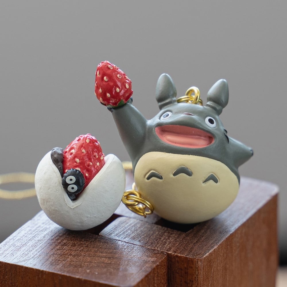 StudStudio Ghibli My Neighbor Totoro Wagashi Strawberry Daifuku Charm – Soot Sprite