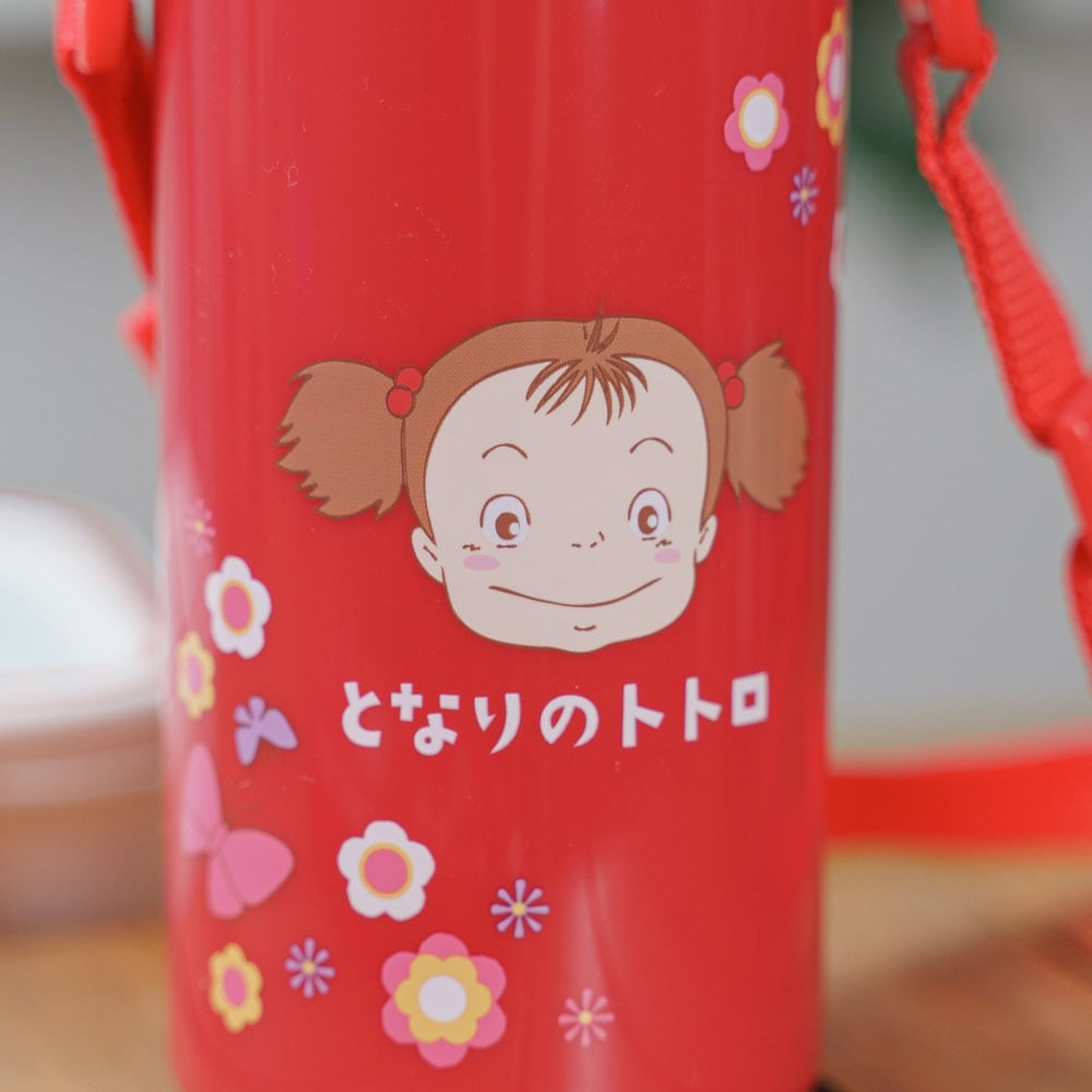 Studio Ghibli My Neighbour Totoro Mei’s Lunch 480ml Ag+ Antibacterial One-Touch Water Bottle – Skater