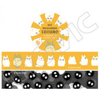 Studio Ghibli My Neighbour Totoro Masking Tape Set Chibi Totoro & Soot Sprites 2 Pack