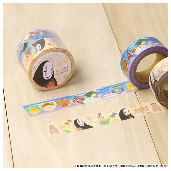 Studio Ghibli Spirited Away Masking Tape Set No-Face & Haku 2 Pack Official Movic