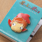 Studio Ghibli Ponyo on the Cliff by the Sea Ponyo Pin Badge JP-04A