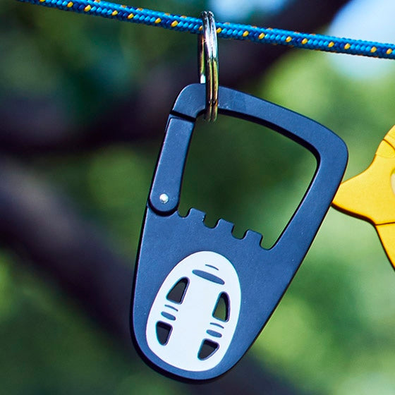 Studio Ghibli GBL No-Face Face Carabiner Clip Keychain Official Japan