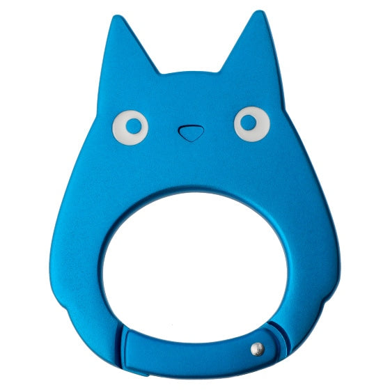 Studio Ghibli GBL Medium Totoro Face Carabiner Clip Keychain Official Japan