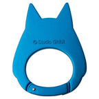 Studio Ghibli GBL Medium Totoro Face Carabiner Clip Keychain Official Japan