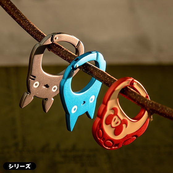 Studio Ghibli GBL Medium Totoro Face Carabiner Clip Keychain Official Japan