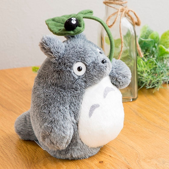 Studio Ghibli My Neighbour Totoro Big Totoro & Soot Sprite Beanbag Plush Medium