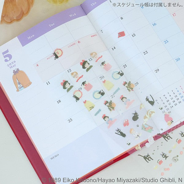 Studio Ghibli Kiki’s Delivery Service Schedule Sticker Sheet STR-06