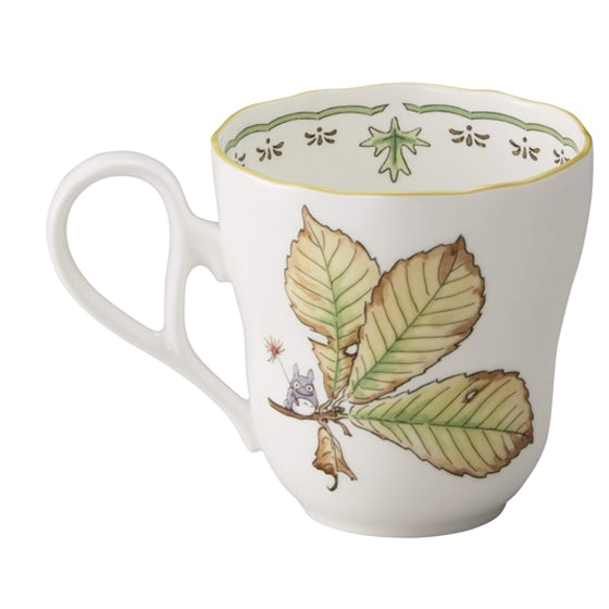 Studio Ghibli Noritake Totoro Bone China Mug – Mushroom Holding TT97855/4924-3