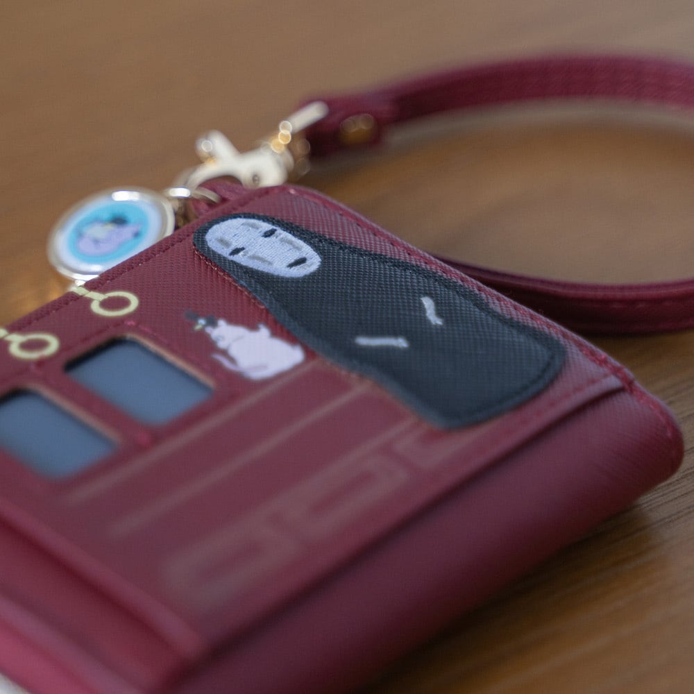 Studio Ghibli Spirited Away Sea Railway Retractable Coin Purse & Card Holder