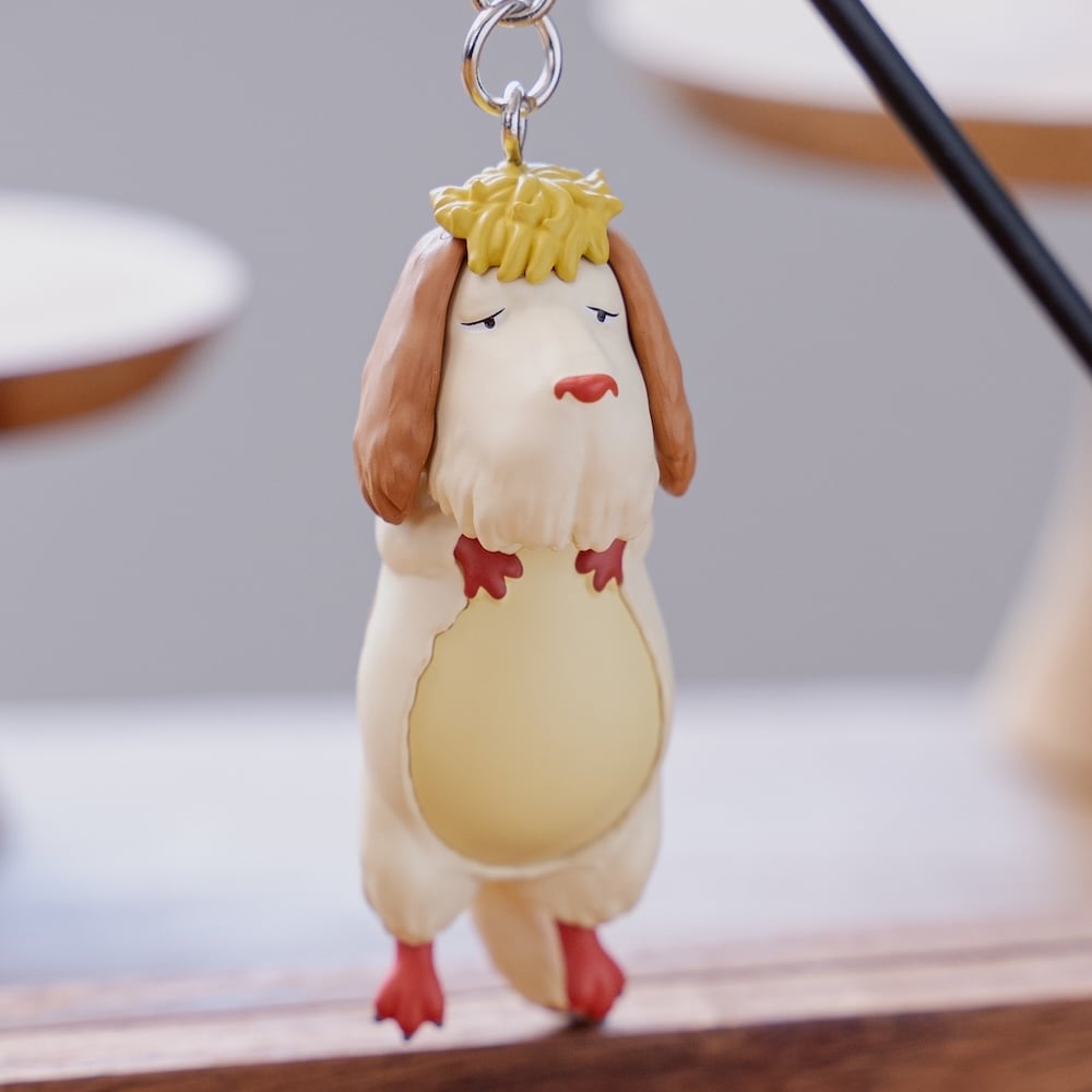 Studio Ghibli Howl’s Moving Castle Heen Dangling Keyring