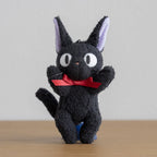 Studio Ghibli Kiki’s Delivery Service Jiji Hugging Plush Mascot Keychain – 13cm