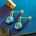 Studio Ghibli Castle in the Sky Levitation Crystal Earrings Donguri Closet