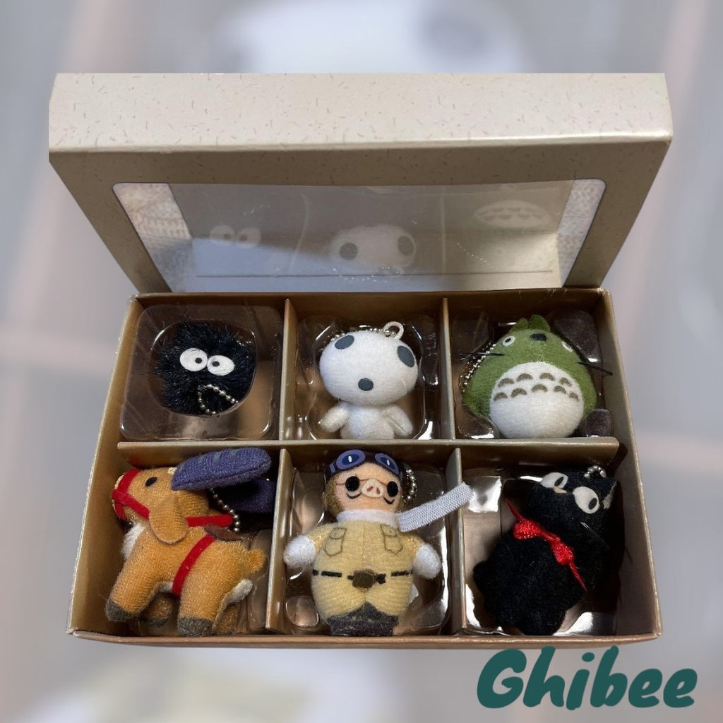 Studio Ghibli Collection Keychain Mascot Set of 6 - San-Airo Japan