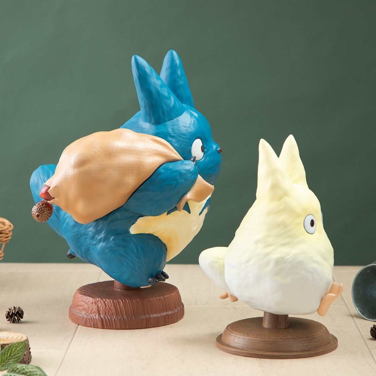 Studio Ghibli My Neighbor Totoro Chu Totoro Statue 37CM Figure Found You Resin