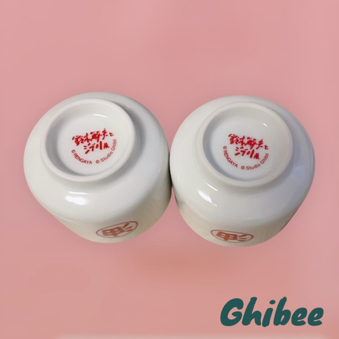 Studio Ghibli Spirited Away Sake Set Tokkuri Ochoko Exhibition Exclusive Japan