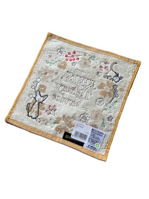 Studio Ghibli Mini Towel 25x25cm 100% Cotton Totoro Laputa & More Japan