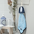 Studio Ghibli Micro Loop Towel Totoro, Jiji, Catbus, No-Face 25x25cm