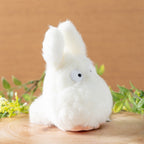 Studio Ghibli My Neighbor Totoro Plush – White Chibi Totoro - small Totoro S/M
