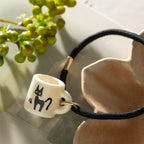 Studio Ghibli Kiki’s Delivery Service Jiji Mug Hair Tie Mini Ceramic Charm Japan