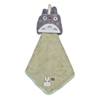Studio Ghibli Micro Loop Towel Totoro, Jiji, Catbus, No-Face 25x25cm