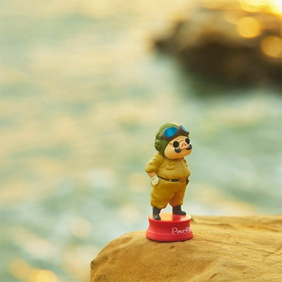 Studio Ghibli GBL Porco Rosso Bobblehead Mini Figure Collectable Japan