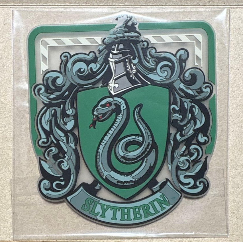 Harry Potter Japan Exclusive Gashapon Hogwarts House Coaster BANDAI Collectible