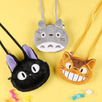 Studio Ghibli My Neighbor Totoro Face Pocket Pouch with Strap – Totoro / Catbus