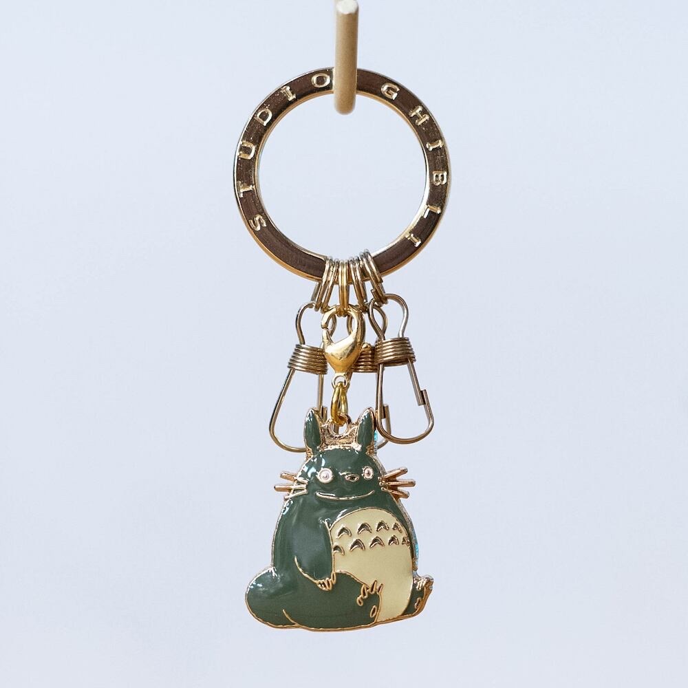 Studio Ghibli My Neighbor Totoro Metal Keyring Official Japan Seisen Charm