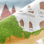 Studio Ghibli Face Towel 34x80cm (Kodama / Kiki / Spirited Away / Porco)