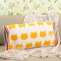 Studio Ghibli My Neighbour Totoro Catbus Adult Towel Pillow Cover 34 × 64 cm Official Japan