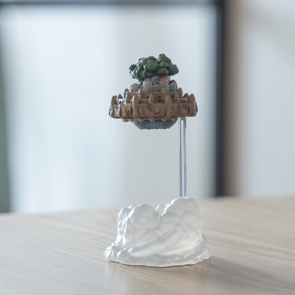Studio Ghibli Castle in the Sky Laputa Castle Clip Holder Desk Organiser
