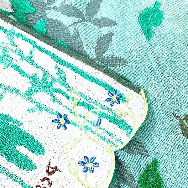 Studio Ghibli Face Towel 34x80cm (Kodama / Kiki / Spirited Away / Porco)