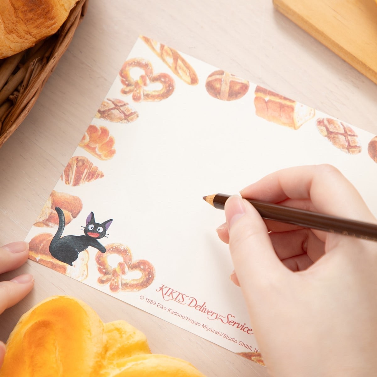 Studio Ghibli Kiki’s Delivery Service Bread Memo Set Memo Pad & Sticky Notes
