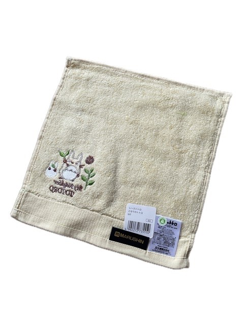 Studio Ghibli Mini Towel 25x25cm 100% Cotton Totoro Laputa & More Japan