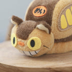 Studio Ghibli My Neighbour Totoro Catbus Plush Keyring Soft Toy Collectable