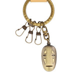 Studio Ghibli Genuine Leather Keyring Collection Totoro Jiji No-Face Porco Rosso