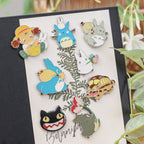 Studio Ghibli Magnet Collection – Totoro, Jiji & Porco Rosso | Official Japan