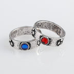 Studio Ghibli Howl’s Moving Castle Howl & Sophie Amulet Ring Set Size 13