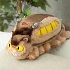 Studio Ghibli My Neighbor Totoro Plush – Medium Catbus Nekobasu Sun Arrow Japan
