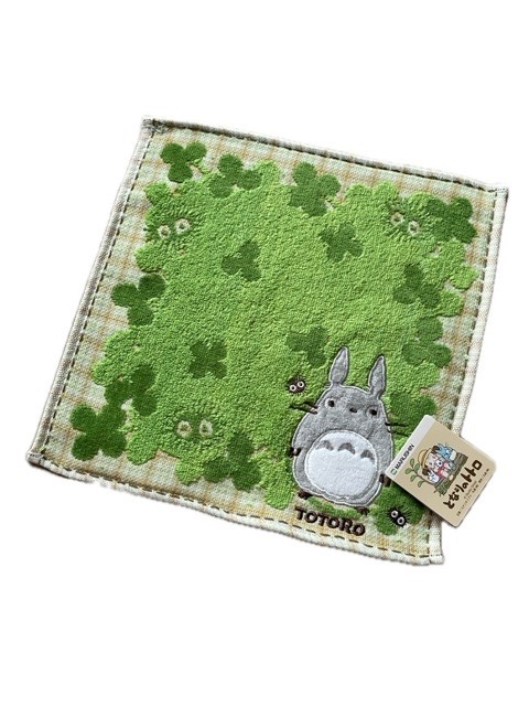 Studio Ghibli Mini Towel 25x25cm 100% Cotton Totoro Laputa & More Japan