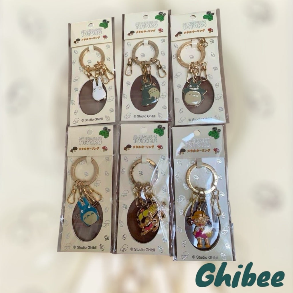 Studio Ghibli My Neighbor Totoro Metal Keyring Official Japan Seisen Charm