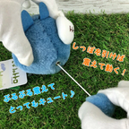 Studio Ghibli My Neighbor Totoro  & JiJi  Wobble & Walk  Palm-Sized Plush Series