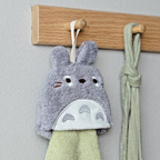 Studio Ghibli Micro Loop Towel Totoro, Jiji, Catbus, No-Face 25x25cm