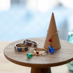 Studio Ghibli Howl’s Moving Castle Howl & Sophie Amulet Ring Set Size 13