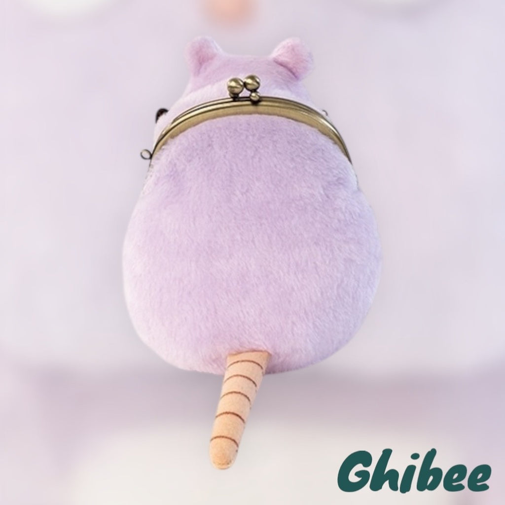 Studio Ghibli Spirited Away Coin Purse Plush – Boh Mouse Gamaguchi Pouch Japan